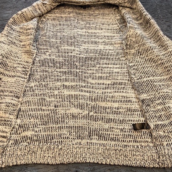 FOXY jeans hooded knit open cardigan with little silver threads - Picture 9 of 15